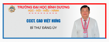 CCCT. CAO VIỆT HƯNG - BÍ THƯ ĐẢNG ỦY